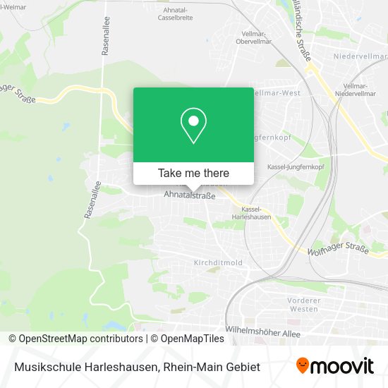 Карта Musikschule Harleshausen
