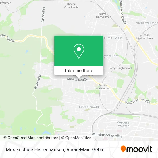 Карта Musikschule Harleshausen