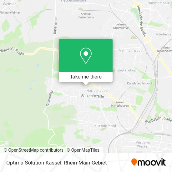 Карта Optima Solution Kassel