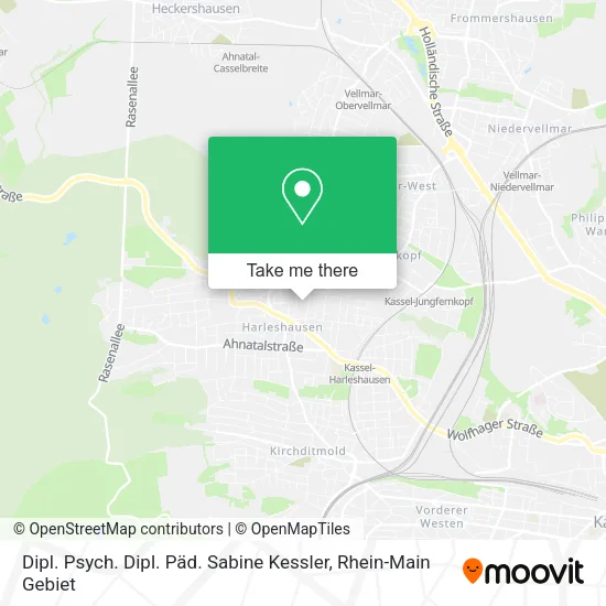 Карта Dipl. Psych. Dipl. Päd. Sabine Kessler