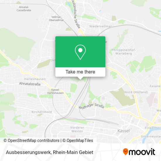 Карта Ausbesserungswerk