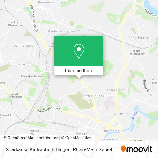 Карта Sparkasse Karlsruhe Ettlingen