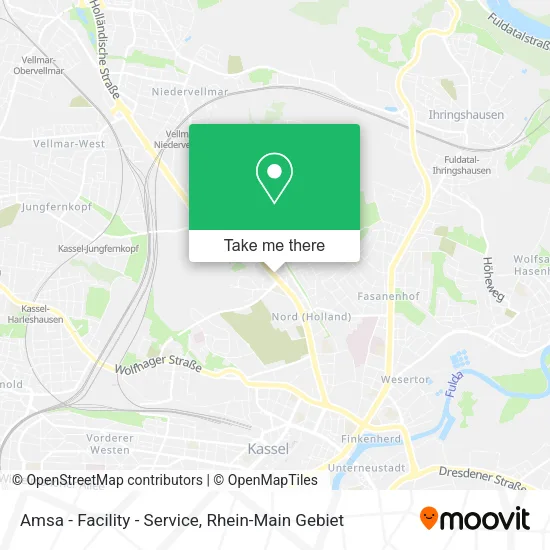 Карта Amsa - Facility - Service