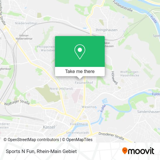 Карта Sports N Fun