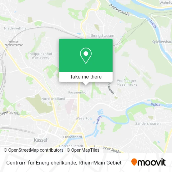 Карта Centrum für Energieheilkunde