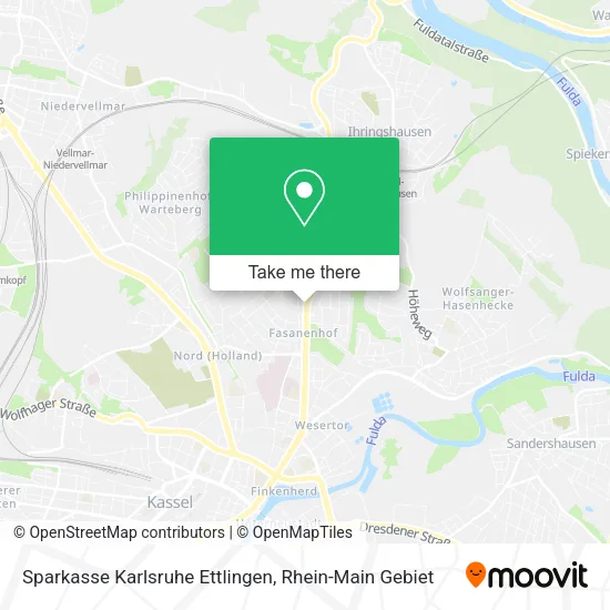 Карта Sparkasse Karlsruhe Ettlingen