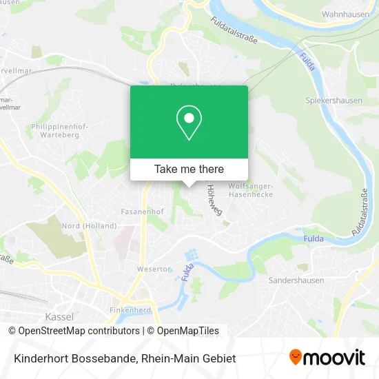 Карта Kinderhort Bossebande