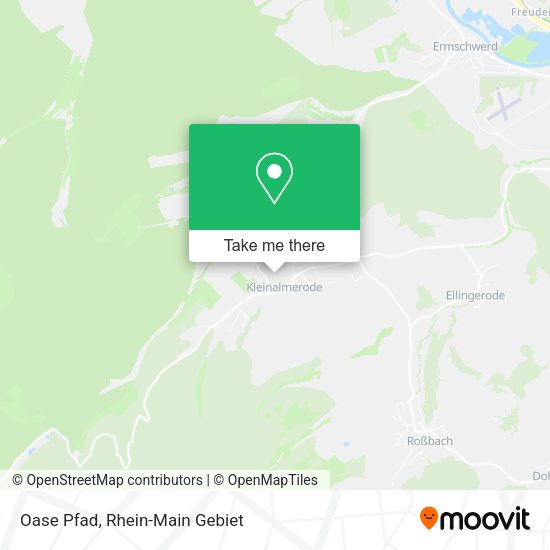 Карта Oase Pfad