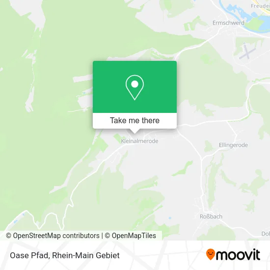 Карта Oase Pfad