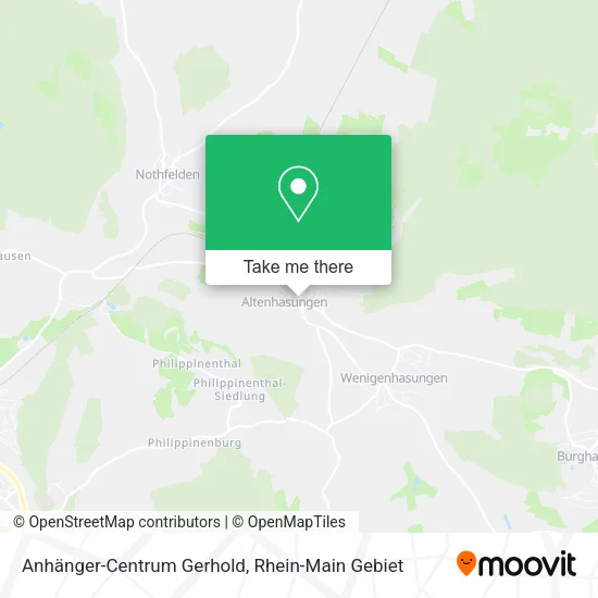 Карта Anhänger-Centrum Gerhold