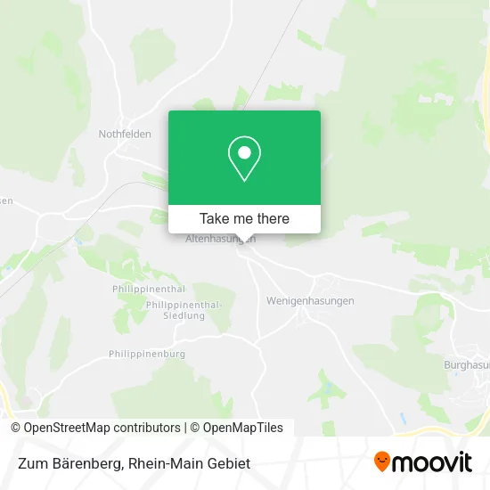 Карта Zum Bärenberg