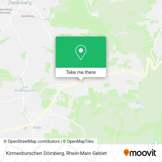 Карта Kirmesburschen Dörnberg