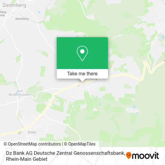 Карта Dz Bank AG Deutsche Zentral Genossenschaftsbank
