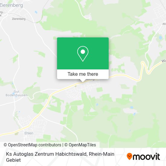 Карта Ks Autoglas Zentrum Habichtswald