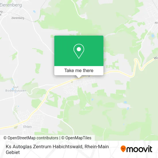 Карта Ks Autoglas Zentrum Habichtswald
