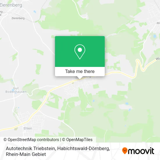 Карта Autotechnik Triebstein, Habichtswald-Dörnberg