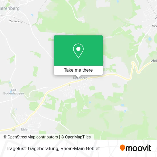 Карта Tragelust Trageberatung