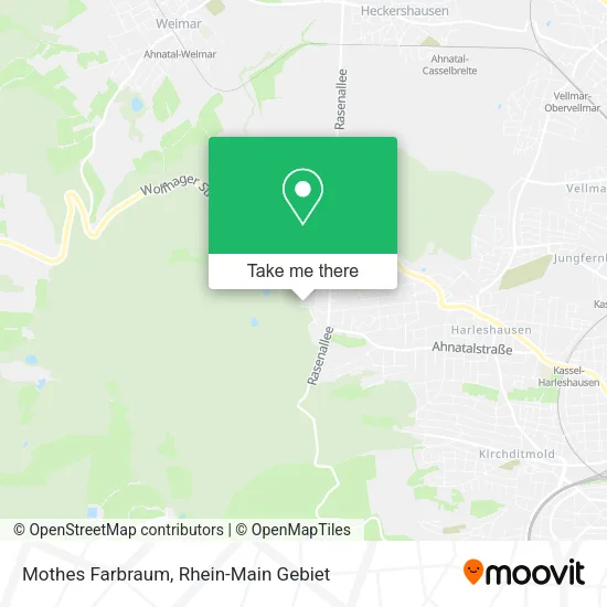 Карта Mothes Farbraum