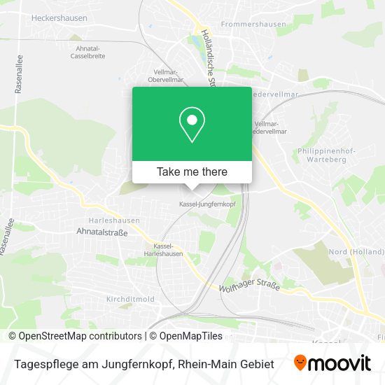 Карта Tagespflege am Jungfernkopf