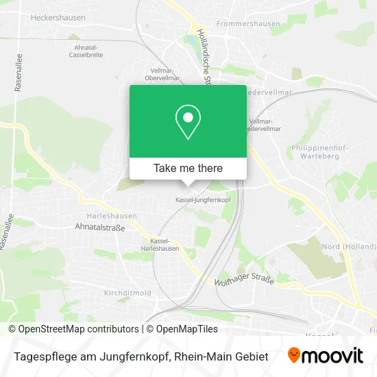 Карта Tagespflege am Jungfernkopf