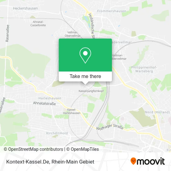 Карта Kontext-Kassel.De