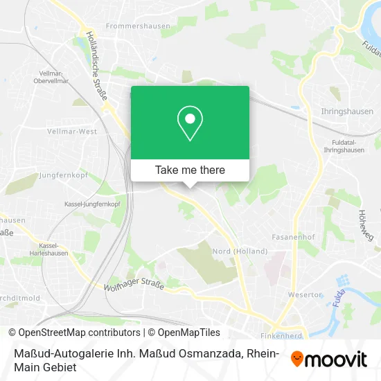Карта Maßud-Autogalerie Inh. Maßud Osmanzada