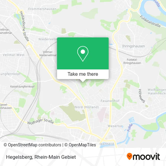 Карта Hegelsberg