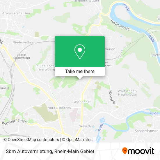 Карта Sbm Autovermietung