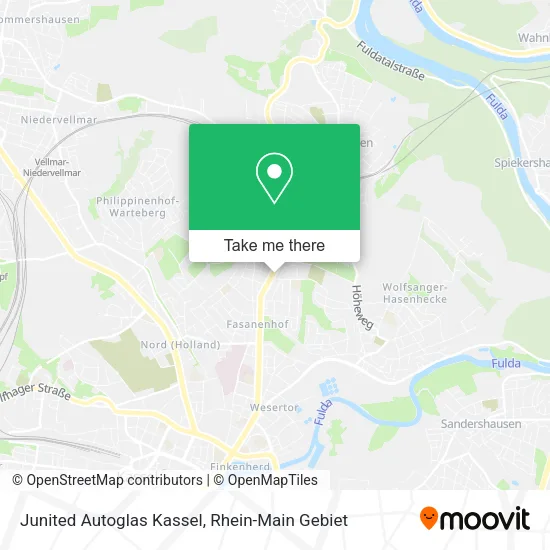 Карта Junited Autoglas Kassel