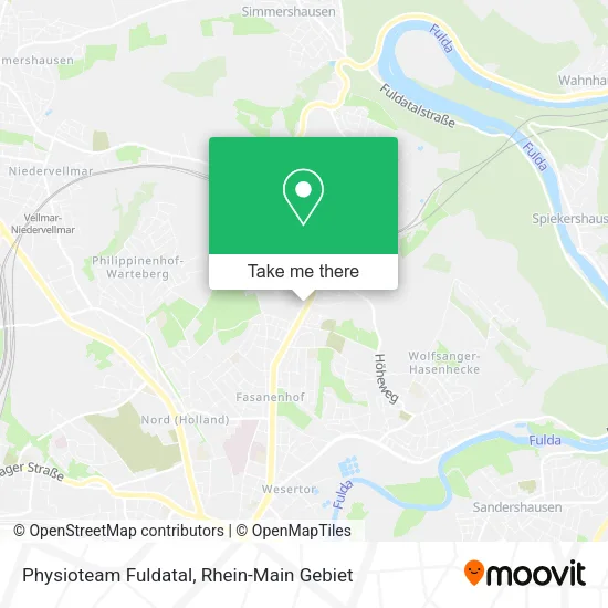 Карта Physioteam Fuldatal