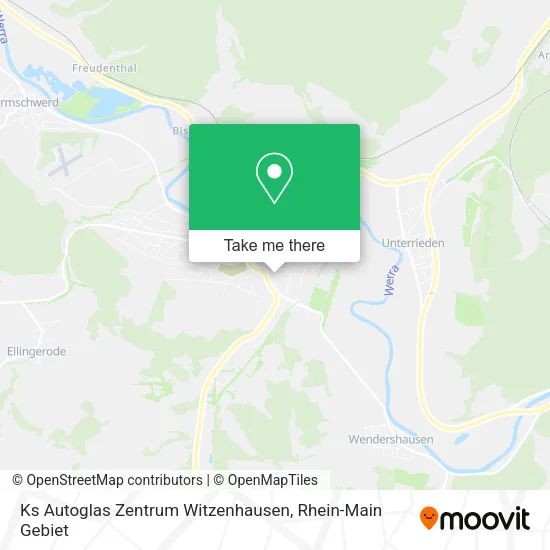 Карта Ks Autoglas Zentrum Witzenhausen