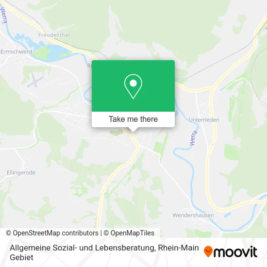 Карта Allgemeine Sozial- und Lebensberatung