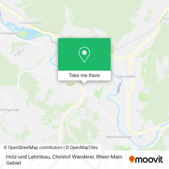 Карта Holz-und Lehmbau, Christof Wanderer