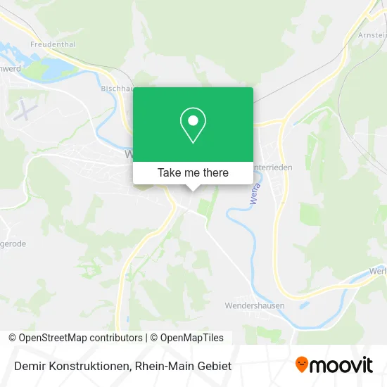 Карта Demir Konstruktionen