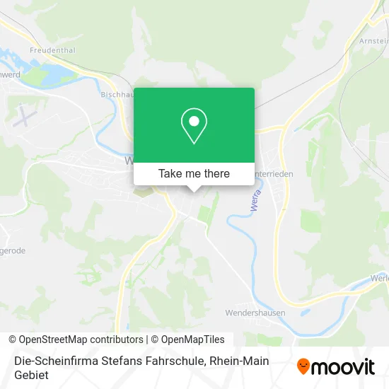 Карта Die-Scheinfirma Stefans Fahrschule