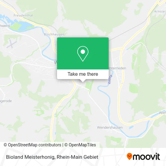 Карта Bioland Meisterhonig