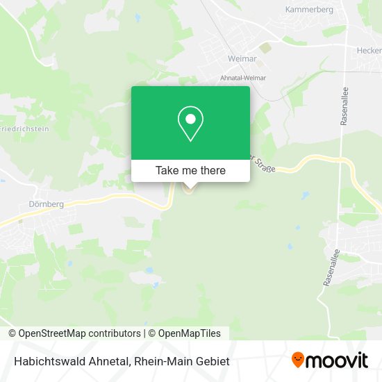 Карта Habichtswald Ahnetal