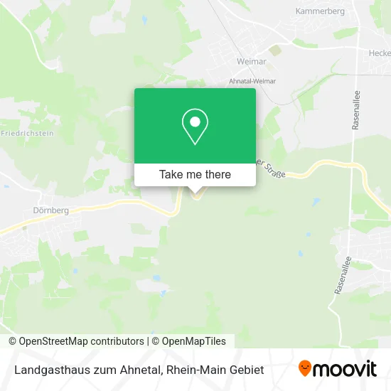 Карта Landgasthaus zum Ahnetal