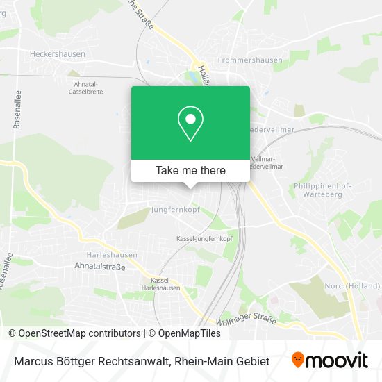 Карта Marcus Böttger Rechtsanwalt