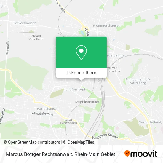 Карта Marcus Böttger Rechtsanwalt
