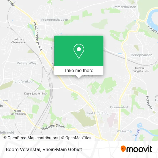 Карта Boom Veranstal
