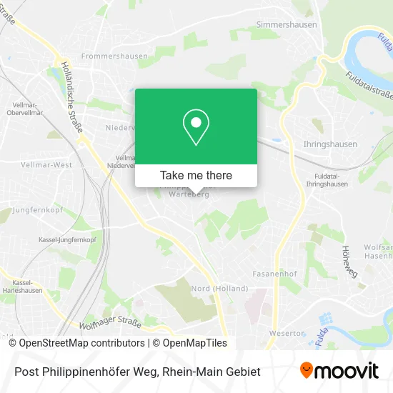 Карта Post Philippinenhöfer Weg