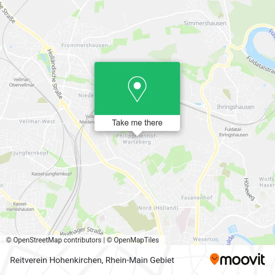 Карта Reitverein Hohenkirchen