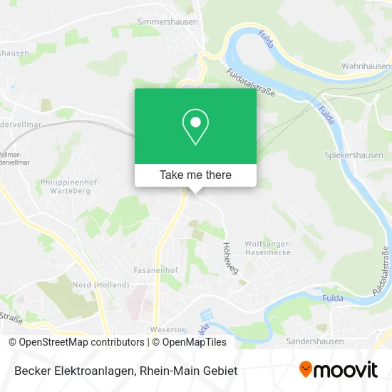 Карта Becker Elektroanlagen