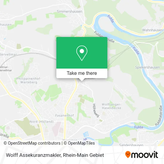 Карта Wolff Assekuranzmakler