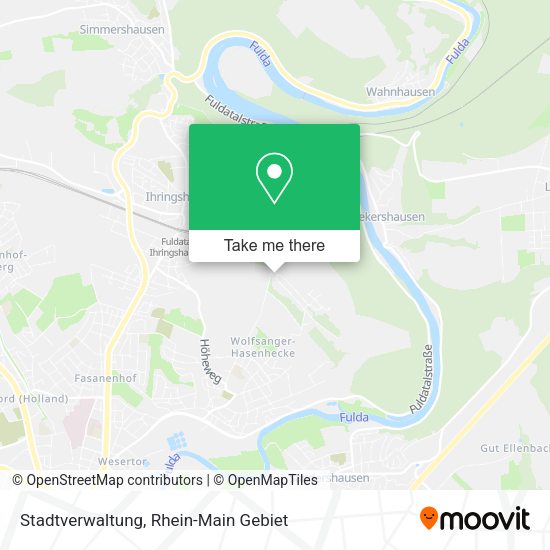 Карта Stadtverwaltung