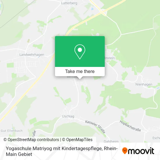Карта Yogaschule Matriyog mit Kindertagespflege