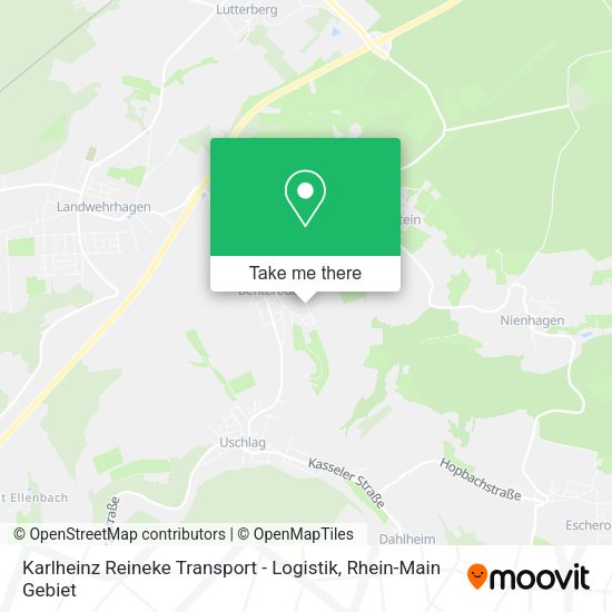 Карта Karlheinz Reineke Transport - Logistik