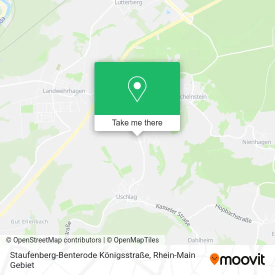 Карта Staufenberg-Benterode Königsstraße