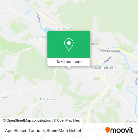 Карта Apel-Reisen Touristik